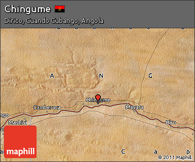 Satellite Map of Chingume