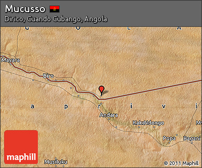 Satellite Map of Mucusso