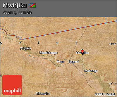 Satellite Map of Mwitjiku