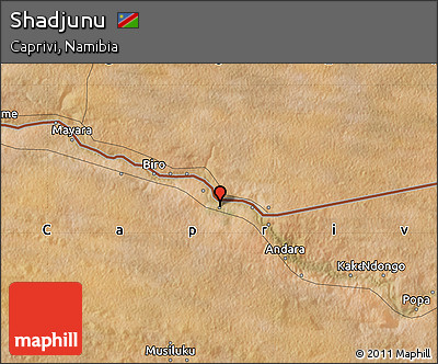 Satellite Map of Shadjunu