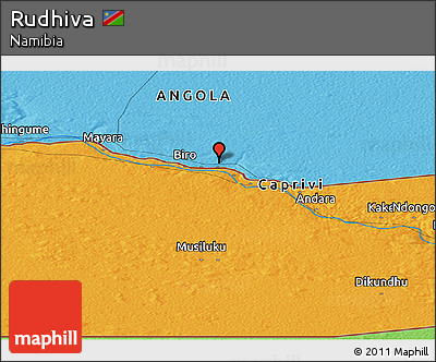 Political Panoramic Map of Rudhiva