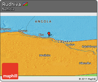 Political Panoramic Map of Rudhiva