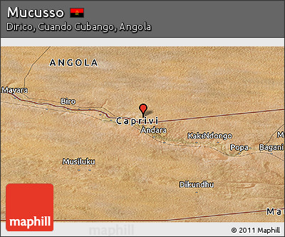 Satellite Panoramic Map of Mucusso