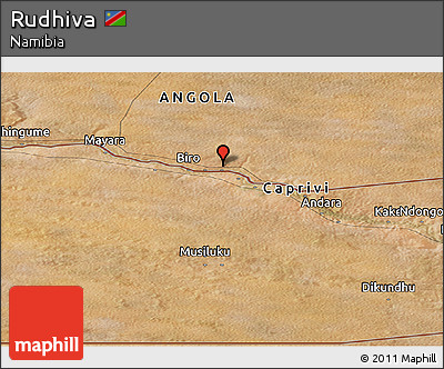 Satellite Panoramic Map of Rudhiva