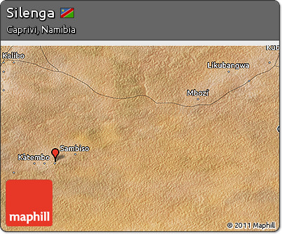 Satellite 3D Map of Silenga