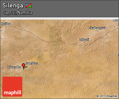 Satellite 3D Map of Silenga