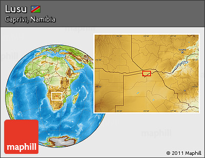 Physical Location Map of Lusu