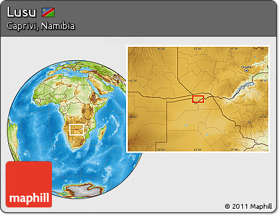 Physical Location Map of Lusu