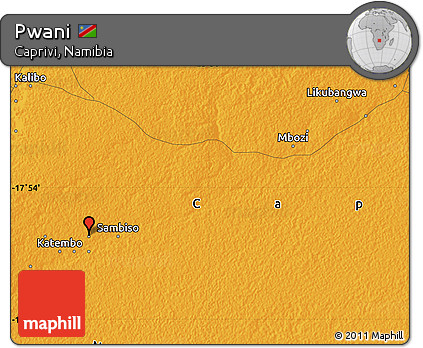 Political Map of Pwani