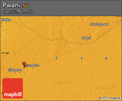 Political Map of Pwani