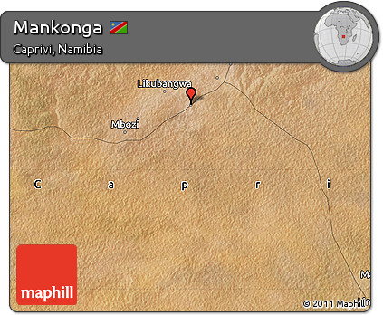 Satellite Map of Mankonga