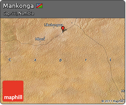 Satellite Map of Mankonga