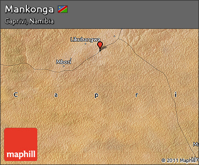 Satellite Map of Mankonga
