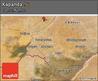 Satellite 3D Map of Kapanda