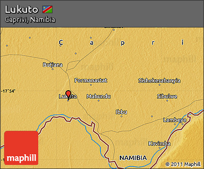 Physical Map of Lukuto