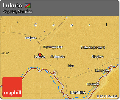 Physical Map of Lukuto