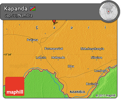 Political Map of Kapanda