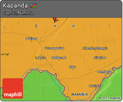 Political Map of Kapanda