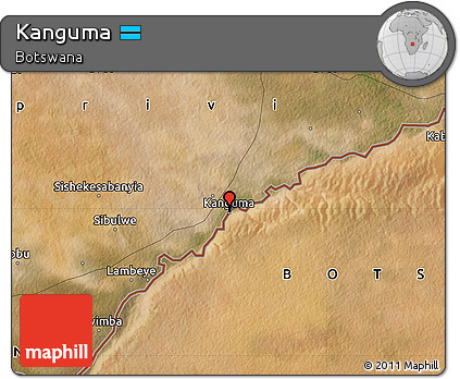 Satellite Map of Kanguma