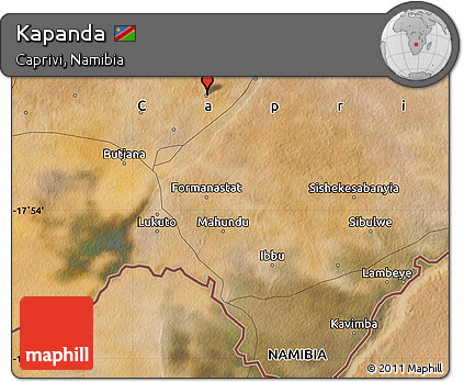 Satellite Map of Kapanda