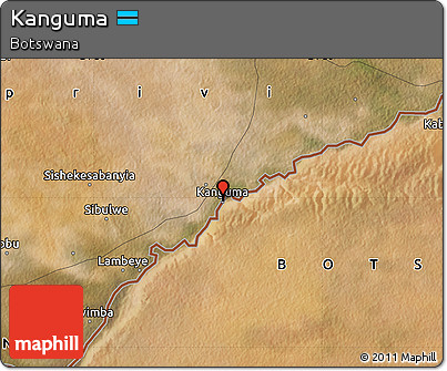 Satellite Map of Kanguma