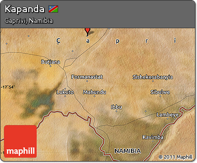 Satellite Map of Kapanda