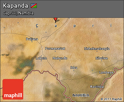 Satellite Map of Kapanda