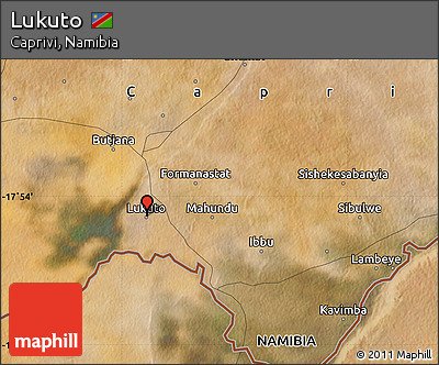 Satellite Map of Lukuto
