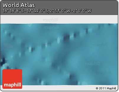 Satellite 3D Map of the Area around 18° 1' 4" S, 2° 28' 30" W