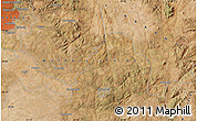 Satellite Map of the area around 18° 1' 4" S, 31° 31' 29" E