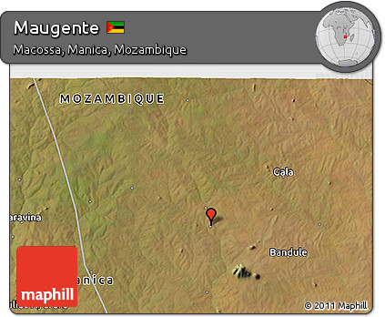 Satellite 3D Map of Maugente