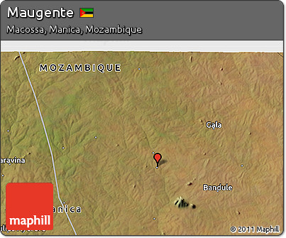 Satellite 3D Map of Maugente