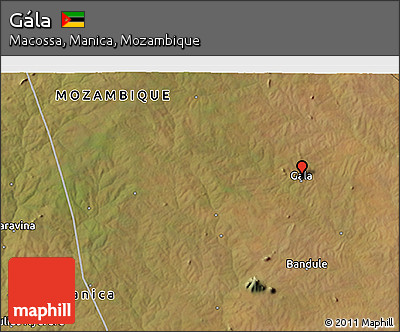 Satellite 3D Map of Gála