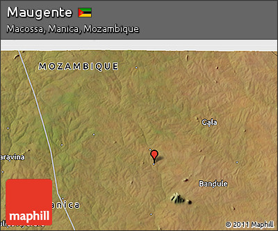 Satellite 3D Map of Maugente