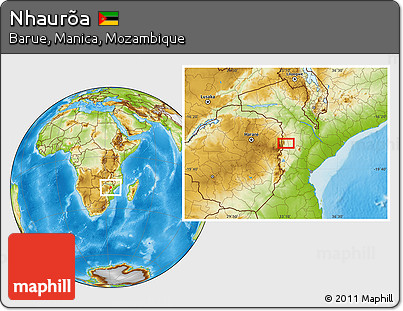 Physical Location Map of Nhaurõa