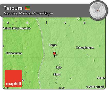 Political Map of Tesoura