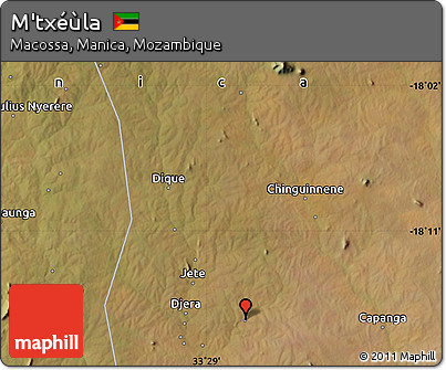Satellite Map of M'txéùla