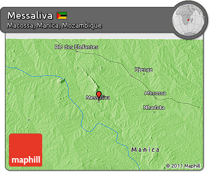 Political 3D Map of Messaliva