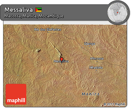 Satellite 3D Map of Messaliva