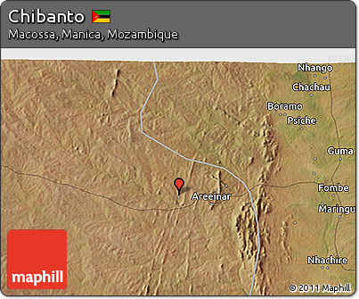 Satellite 3D Map of Chibanto
