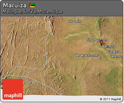 Satellite 3D Map of Macuiza