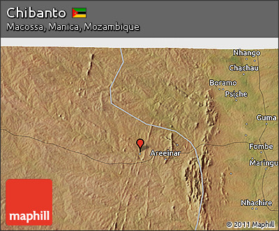Satellite 3D Map of Chibanto