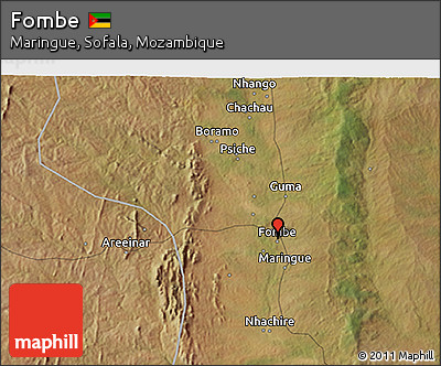 Satellite 3D Map of Fombe