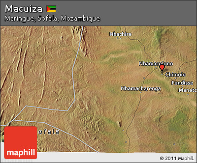 Satellite 3D Map of Macuiza