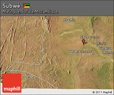 Satellite 3D Map of Subwè