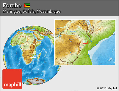 Physical Location Map of Fombe