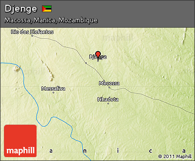 Physical Map of Djenge