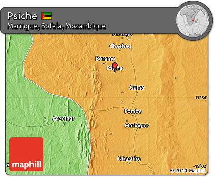Political Map of Psiche