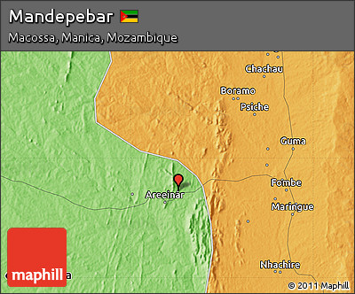 Political Map of Mandepebar