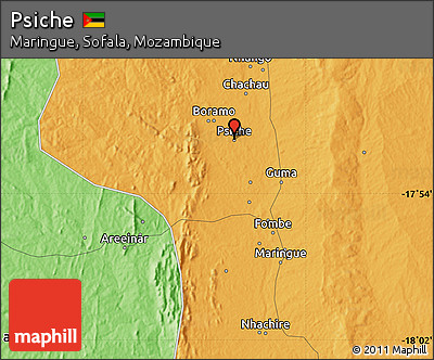 Political Map of Psiche